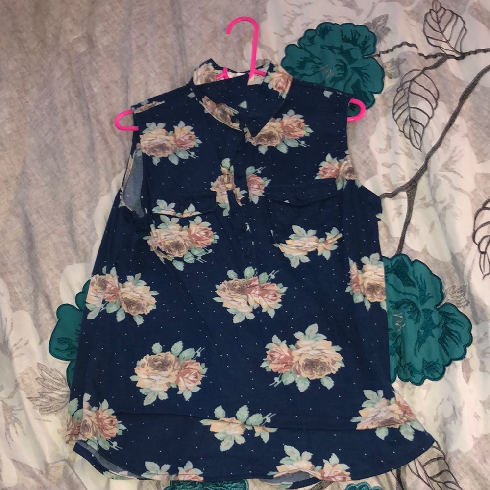 Tank top blouse